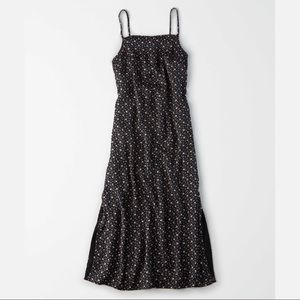 AEO Printed Midi Slip Dress